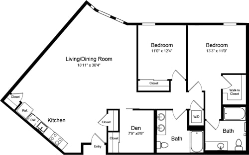 Floorplan - Potrero 1010