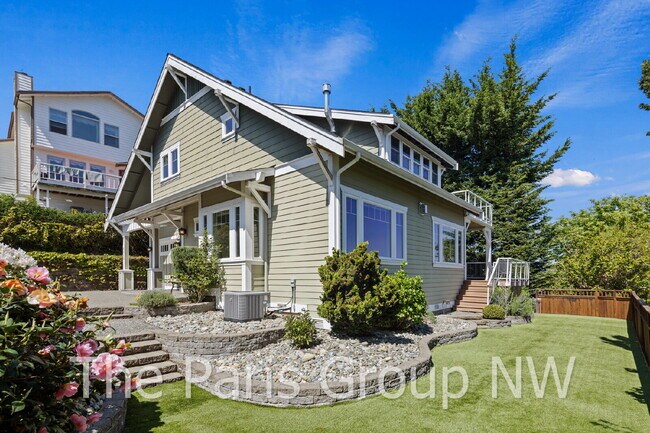 Building Photo - Picturesque Seattle Craftsman in a Private Bryn Mawr Enclave *Amazing Views *Central A/C *Tons of...