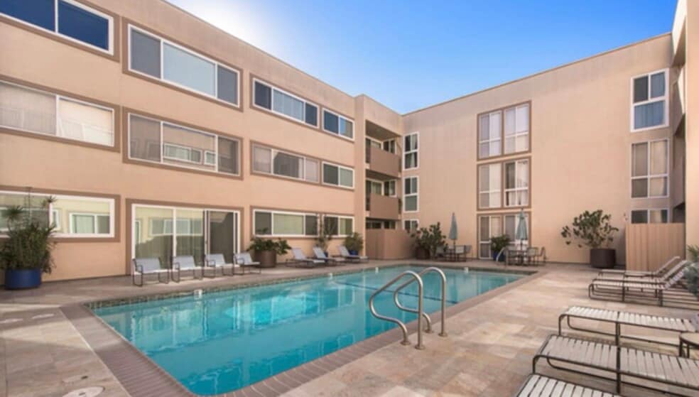Community pool - 1025 N Kings Rd
