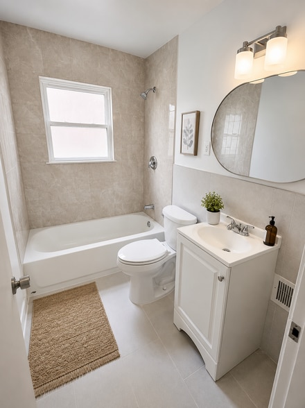 Fully renovated bathroom - 51 Screven St NE
