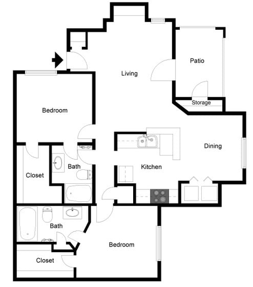 Ashford Remington 2 Bed 2 Bath - Ashford Remington