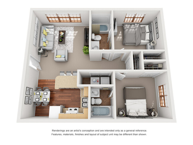 Floorplan - Chapel Walk Apartments