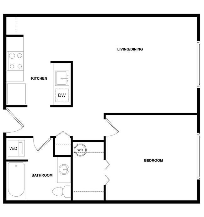 Floorplan - Leilani Apartment Homes