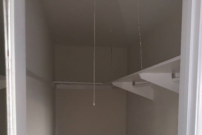 Walk in closet in bedroom - 14225 Riverside Dr