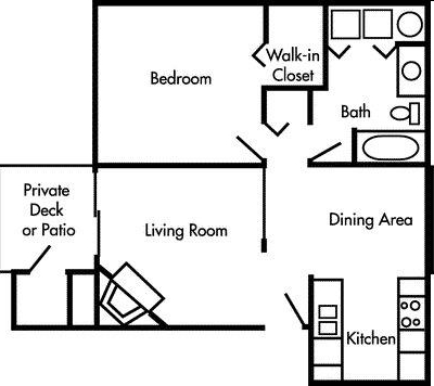 1BR/1BA - Plum Tree Park Apartments