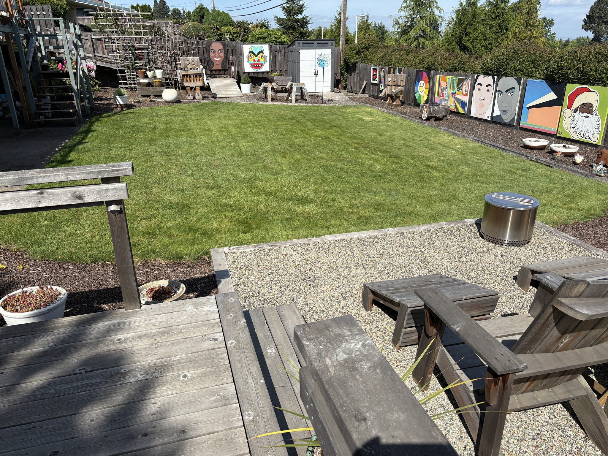 Backyard - 12815 NE Fremont St