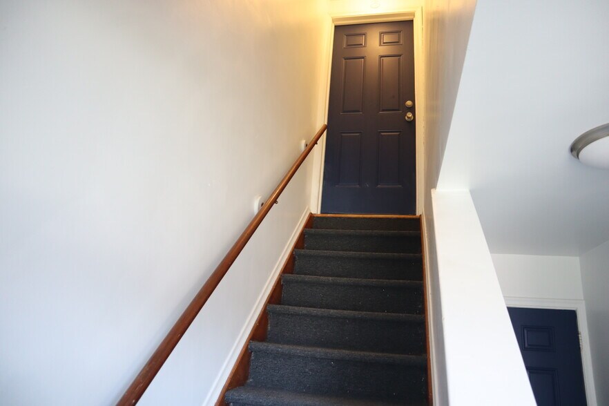 Hallway to upstairs unit - 1343 Pagel Ave