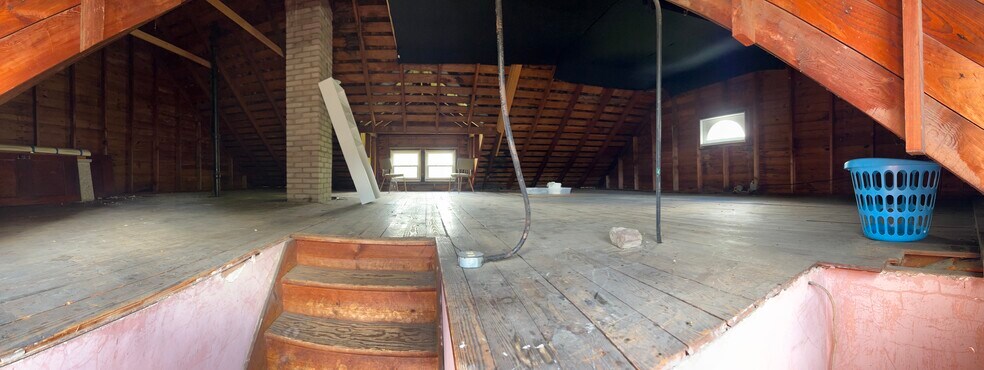 full attic for storage - 1476 Ridge Rd