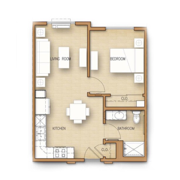 Floorplan - Robinson Place - A Senior Community