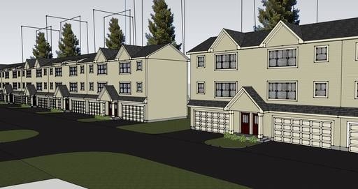 Rendering - Riverstone Townhomes - Phase II