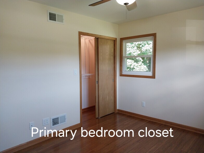 Primary bedroom closet - 12006 7 1/2 Mile Rd