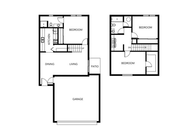 Floorplan - Fernbrook Townhomes
