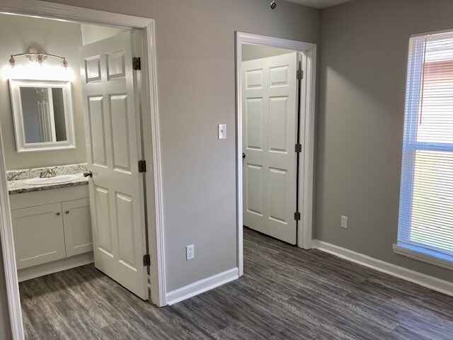 Master Bedroom has Ensuite Bath and Walk-in Closet - 1223 E Waldburg St