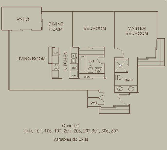 2BR/2BA - The Claremont Terrace
