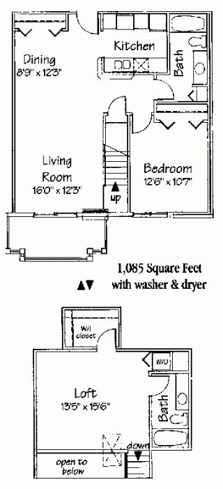 Floorplan - Gateway Terrace Apartments