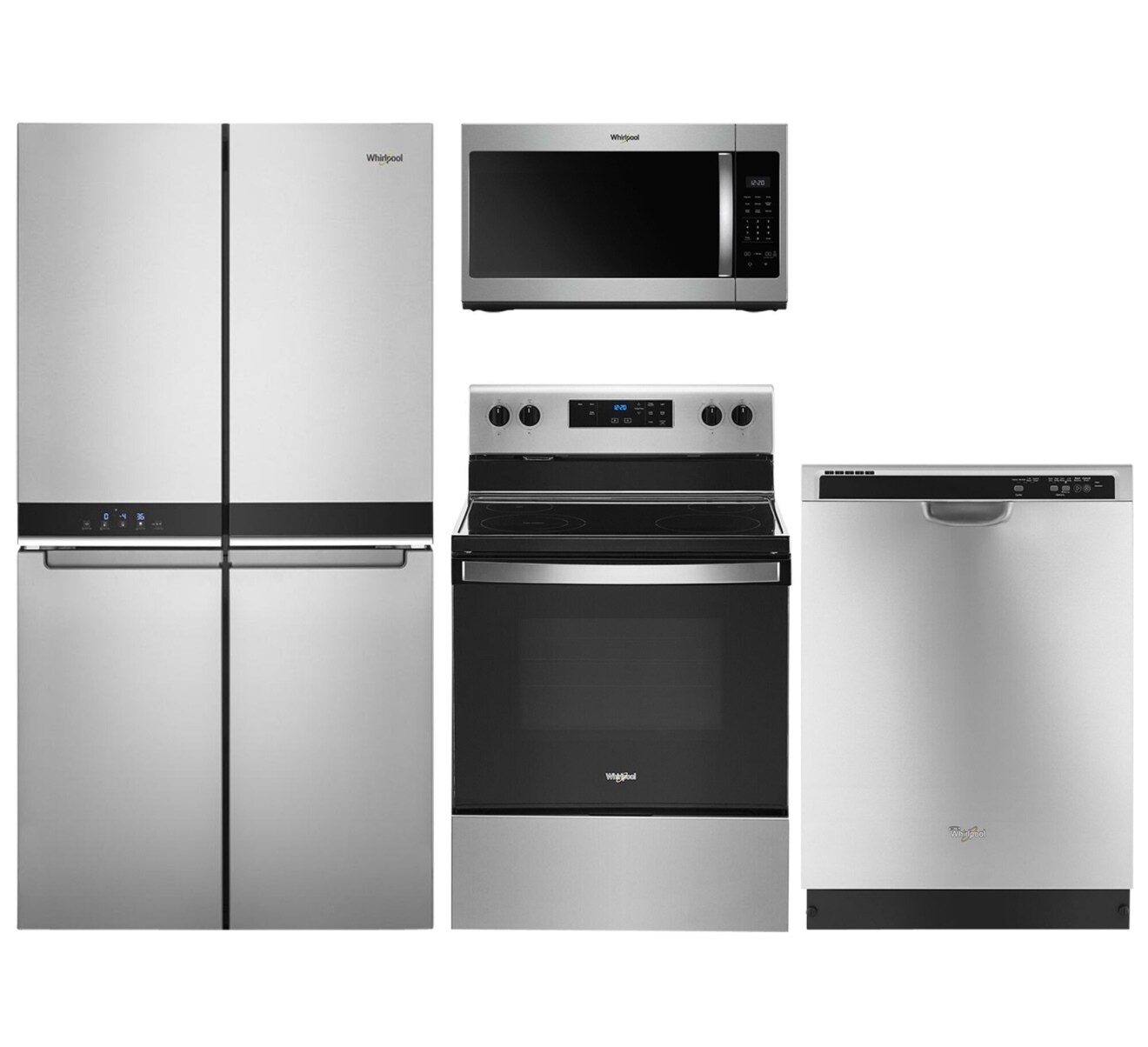 NEW Stainless Steel Appliances including this 4 Door Refridgerator - 2030 South Country Club Drive