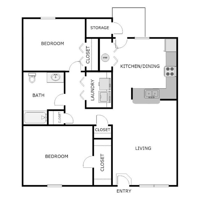 Floorplan - Pickerel Park Townhomes