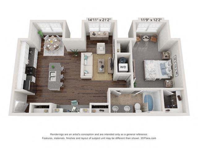 Floorplan - The Quarters at Park View