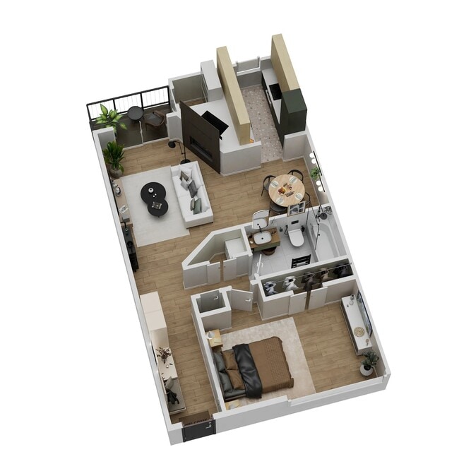 Floorplan - Sycamore Hills Apartments