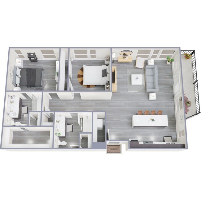 Floorplan - Rendezvous Urban Flats