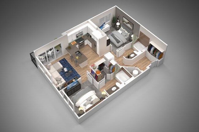 Floorplan - The Halsten at Chauncey Lane