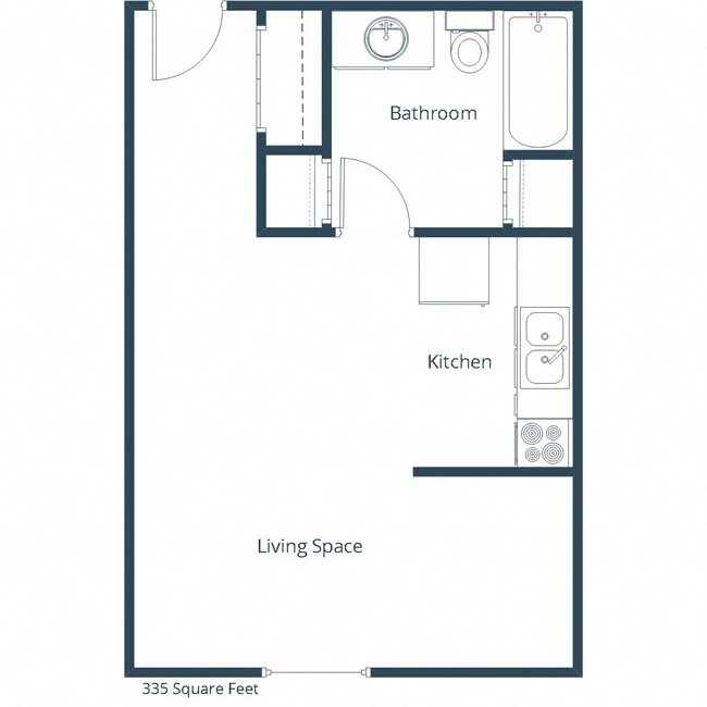Floorplan - Park Place Apartment Community