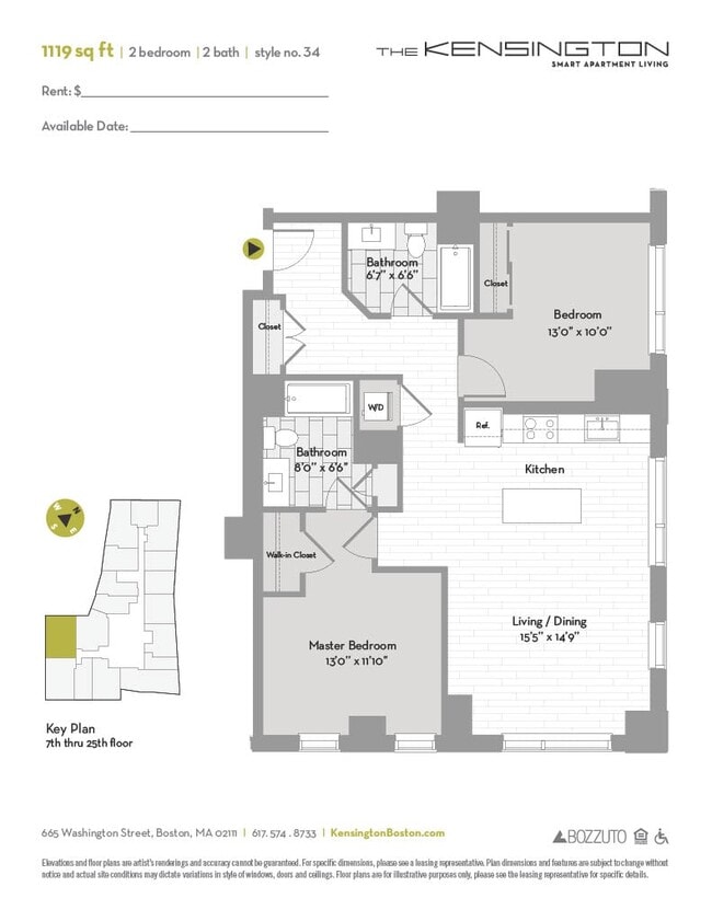 Floorplan - The Kensington