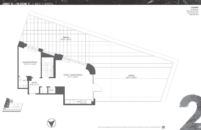 Floorplan - 2 Cooper Square