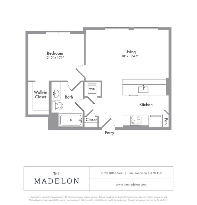 Floorplan - The Madelon