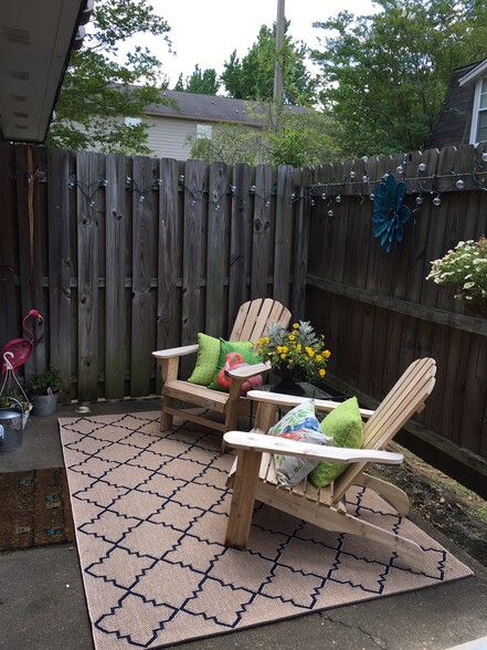 Nice patio off kitchen - 101 Michael Dr