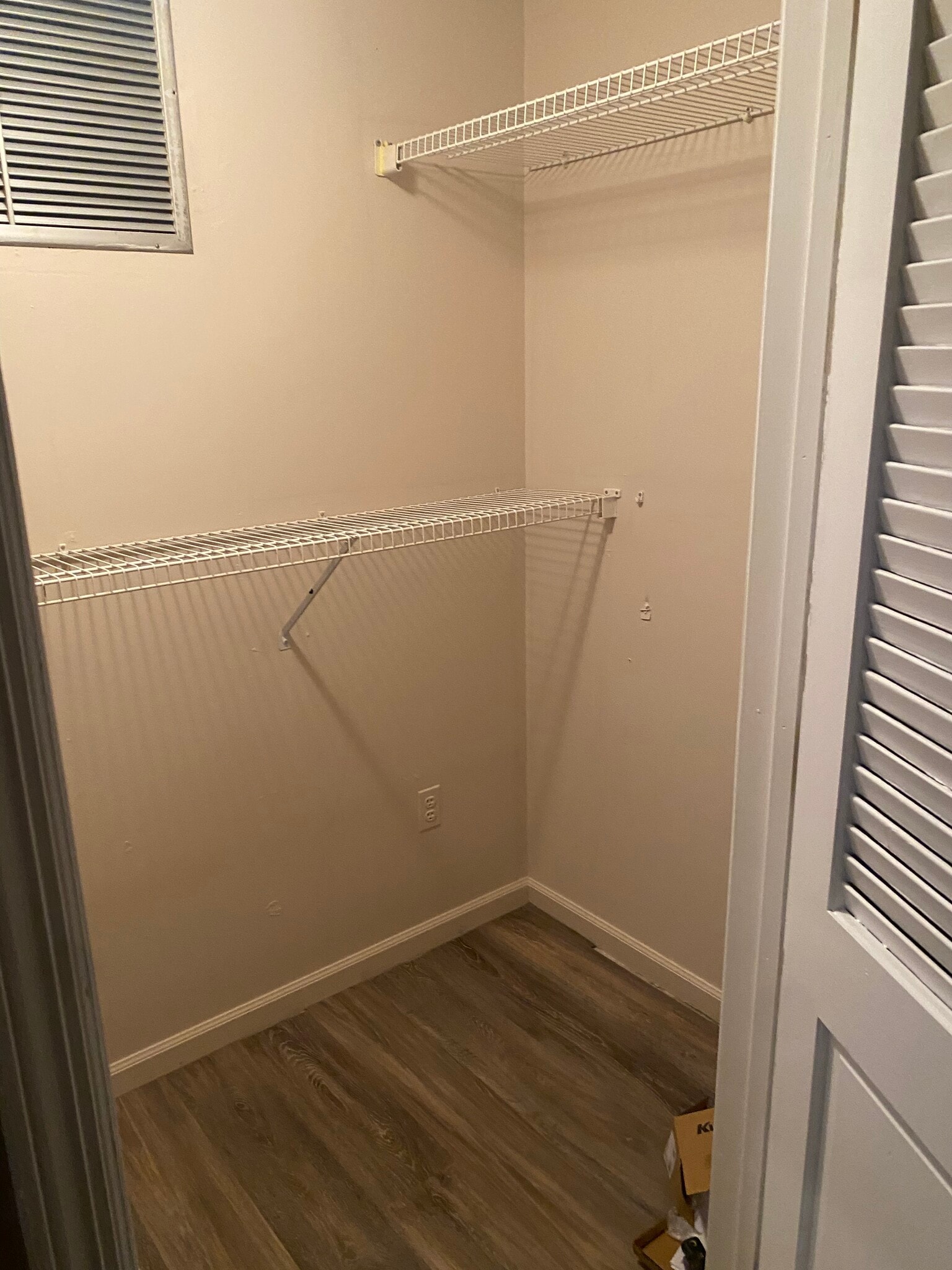 Walk In Closet off Livingroom - 410 Franklin Ave