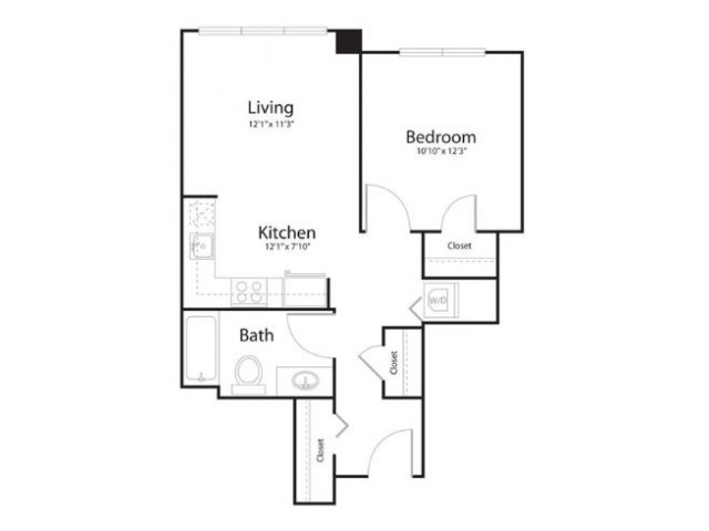 Floor Plan 1e1 - Waterline