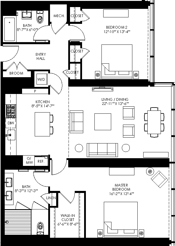 Floorplan - Apartments at Westlight