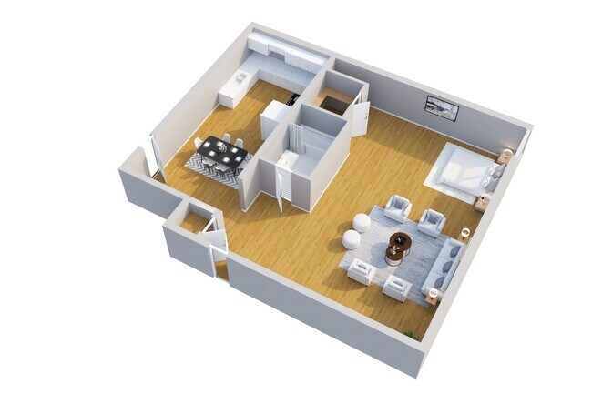 Floorplan - Fortview Apartments