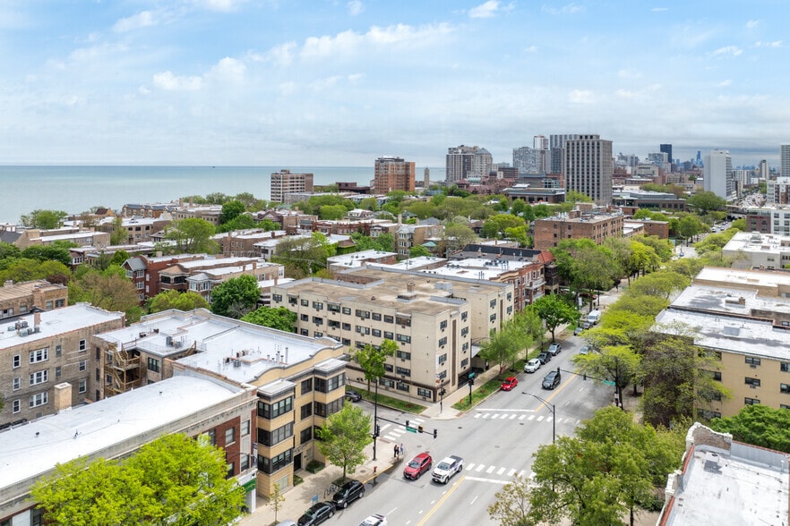 Aerial Context - Sheridan Terrace - 6725 N Sheridan Rd