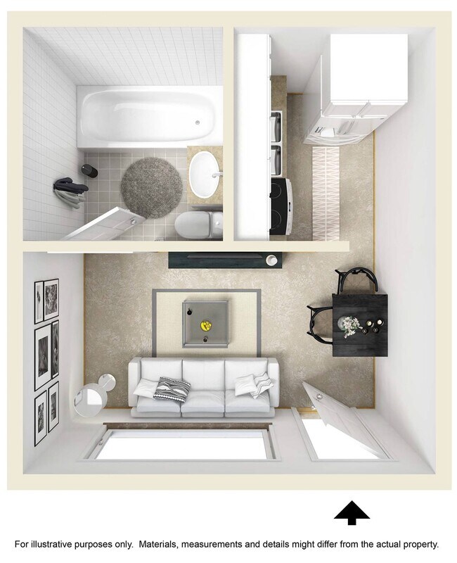 Floorplan - Monticello Apartments