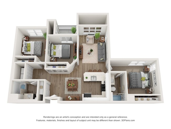 Floorplan - Timberview Apartments