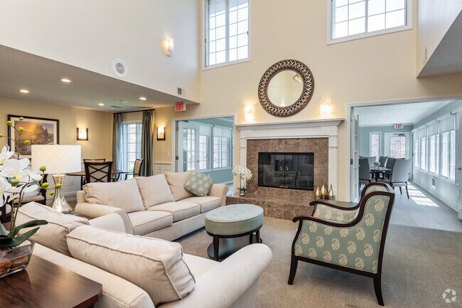 Fireside Room - Ridgeview Highlands Apartments & Townhomes 55+