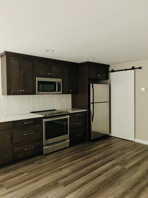 Open concept kitchen/living area - 1672 B. South Milledge Avenue
