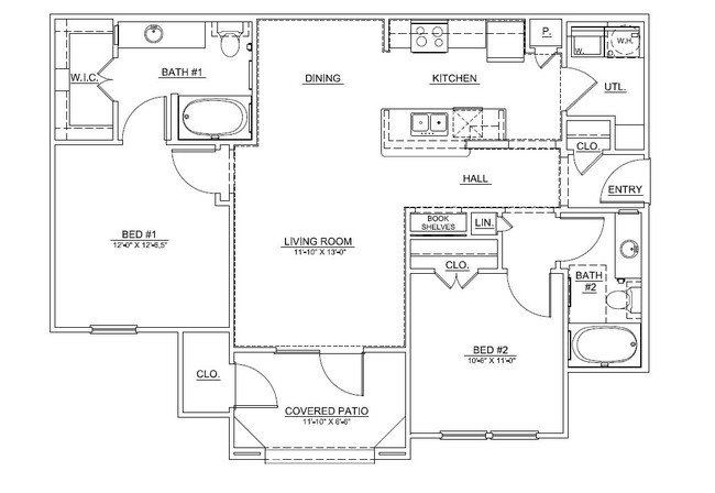 B1 2 Bed 2 Bath - Twin Creeks at Alamo Ranch