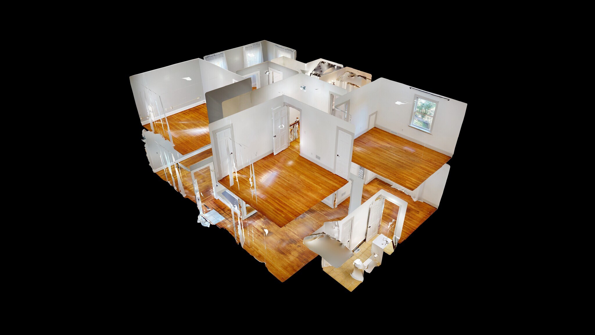 Floorplan of building - 1004 Belmont Ave