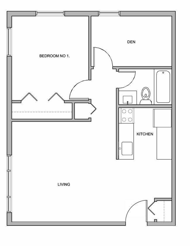 Floorplan - 3823 Garrett Rd