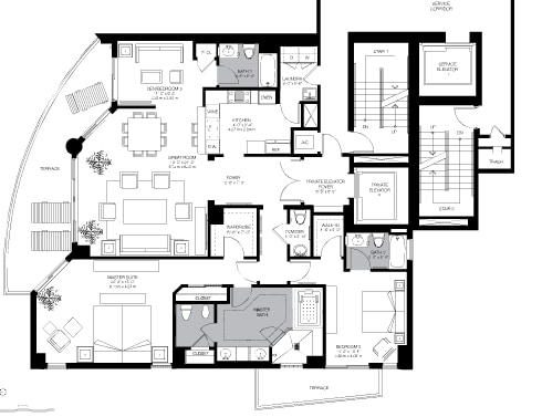 2BR/3.5BA - Trump Hollywood
