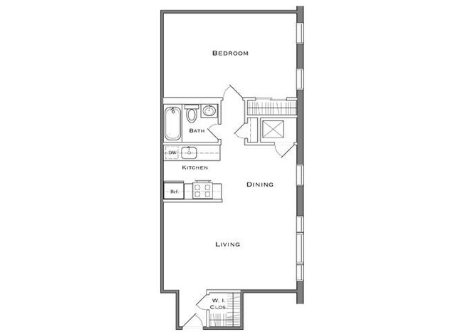 1 Bedroom - Springfield Valley Apartments