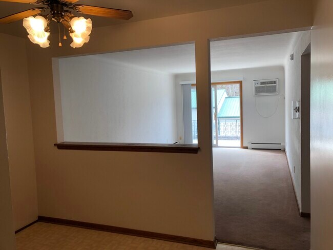 Living room and patio - 1661 Western Ave N