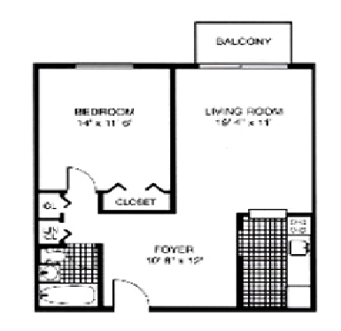 1BR/1BA - Avon Street Apartments