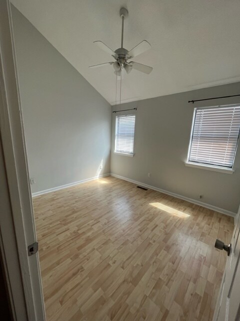 2nd bedroom upstairs- vaulted ceiling - 1411 Dove Run Dr