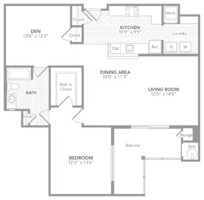 Floorplan - The Elms at Clarksburg Village Encore