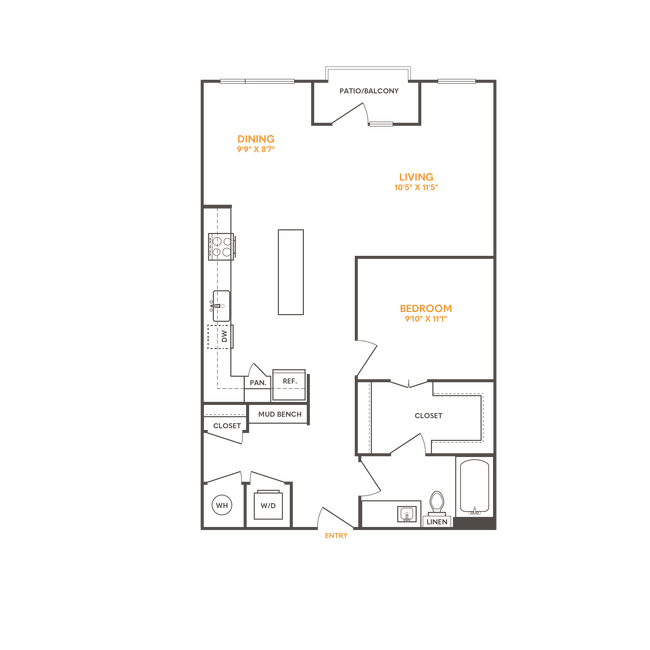 Floorplan - Citron at The Packing District