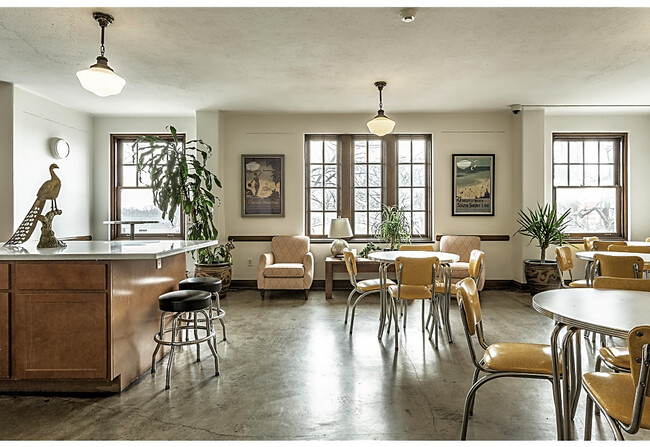 Co-Shared Kitchen/Dining Area - Central State Mansion